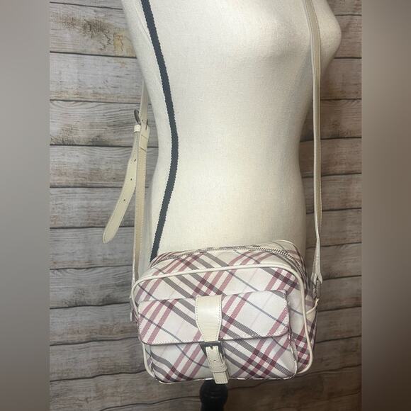 Burberry Blue Label- Nova Check Crossbody/Camera Bag - Picture 9 of 9